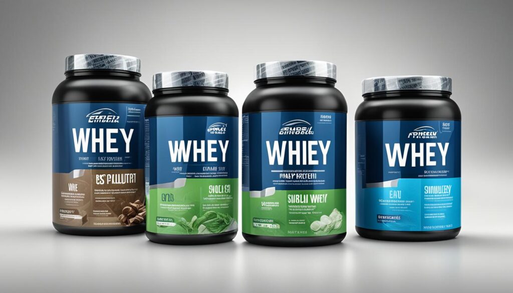 tipos de whey protein